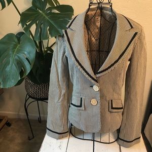 Nanette lepore striped blazer